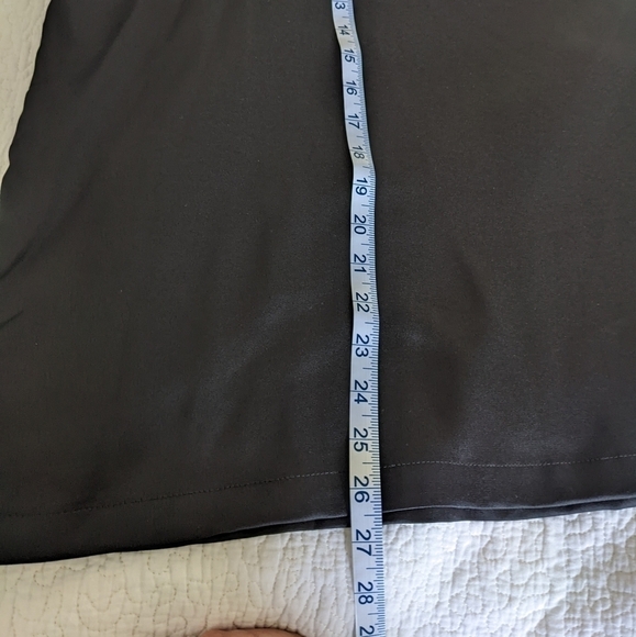 CALVIN Klein Black Satin Pull Over 2X Plus Sized Sweatshirt - Picture 15 of 16